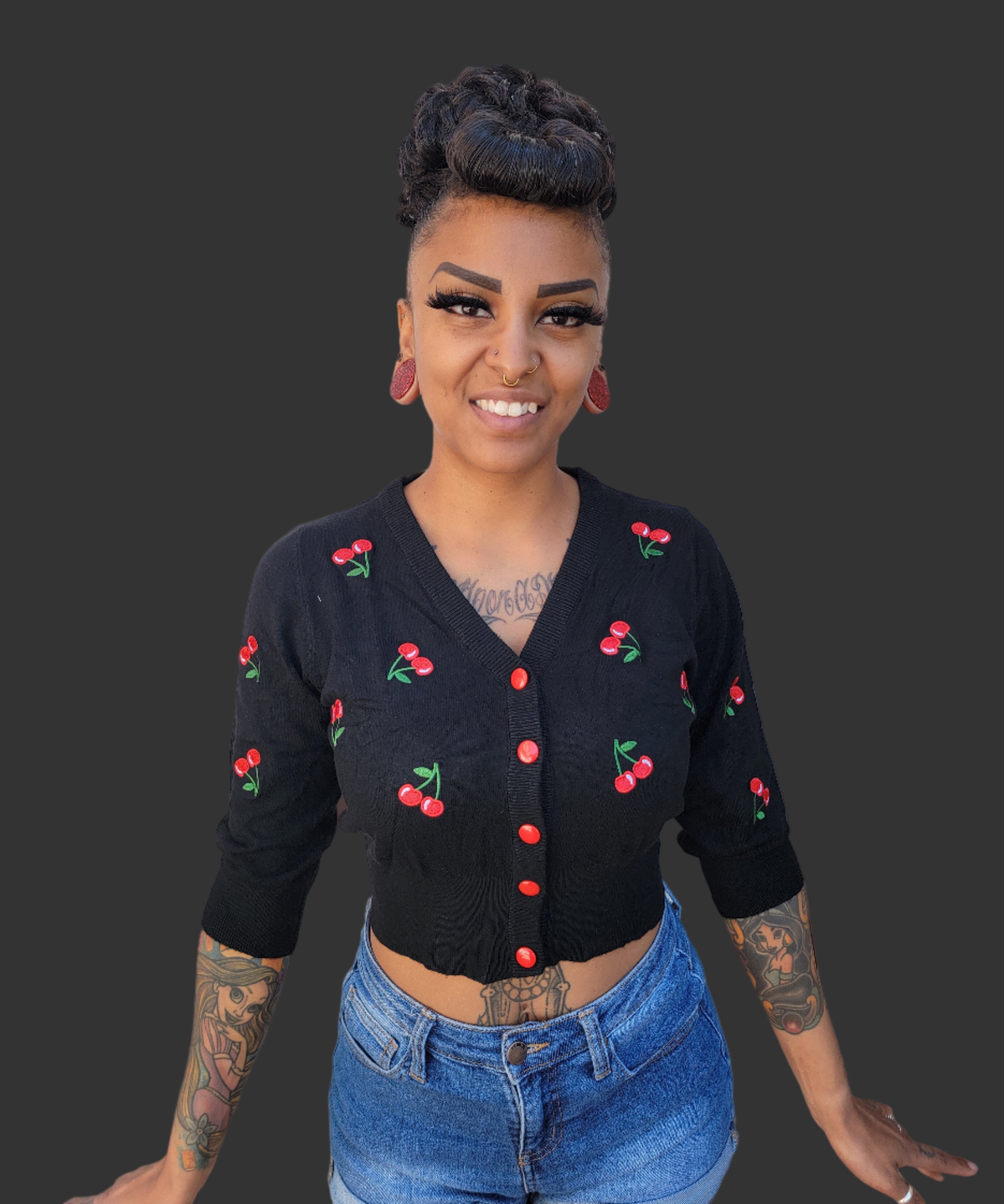 Very Cherry Cardigan