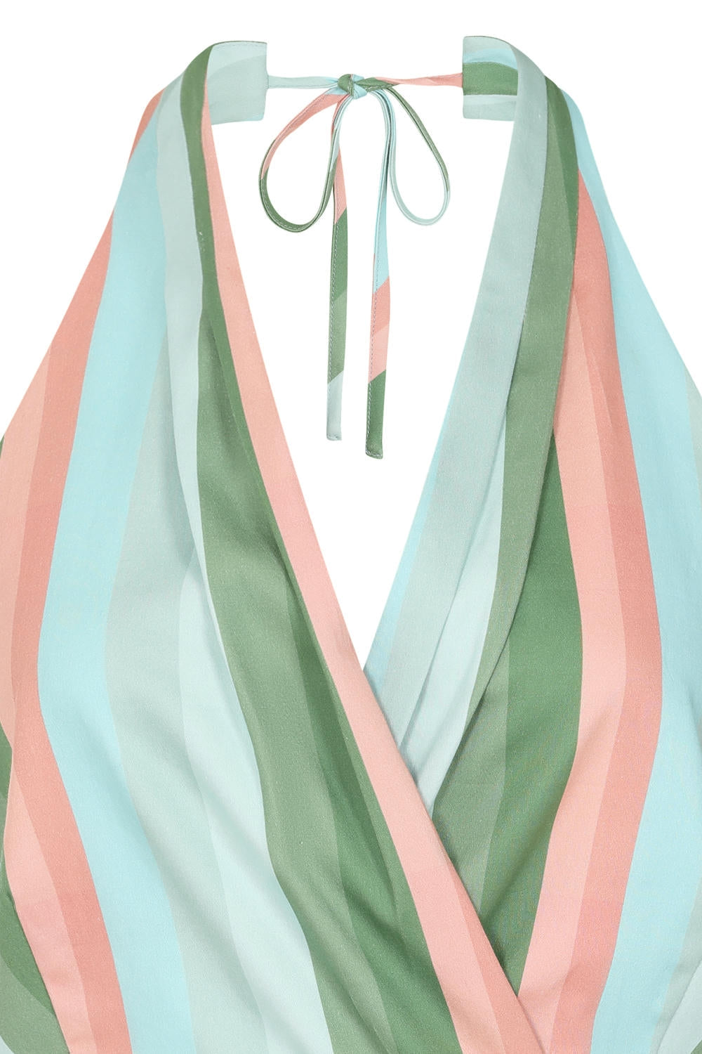 Multicolor Imogen lollipop stripes playsuit