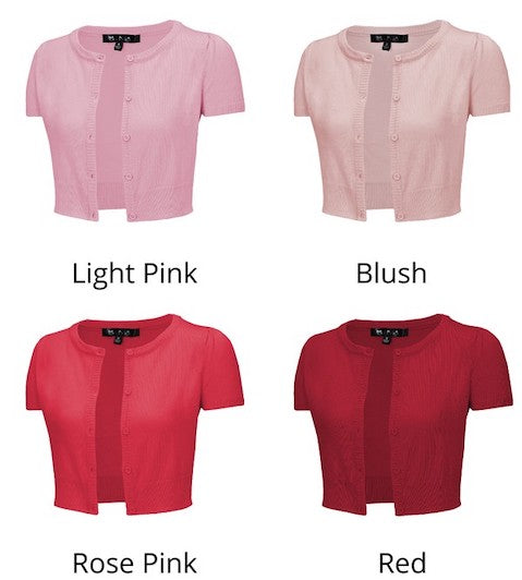 Cardigan short sleeve