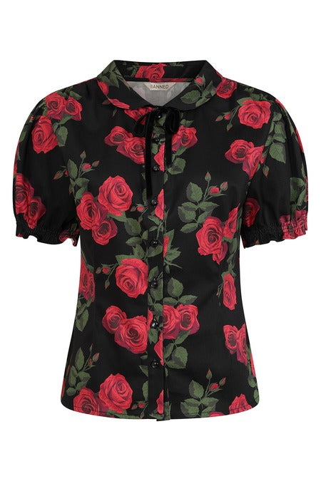 Lilly Romantic Roses blouse