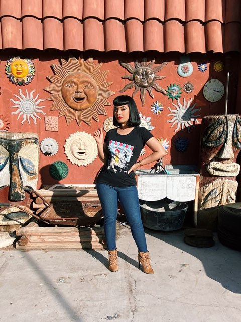 Rockin Bettie collab antique T Shirts