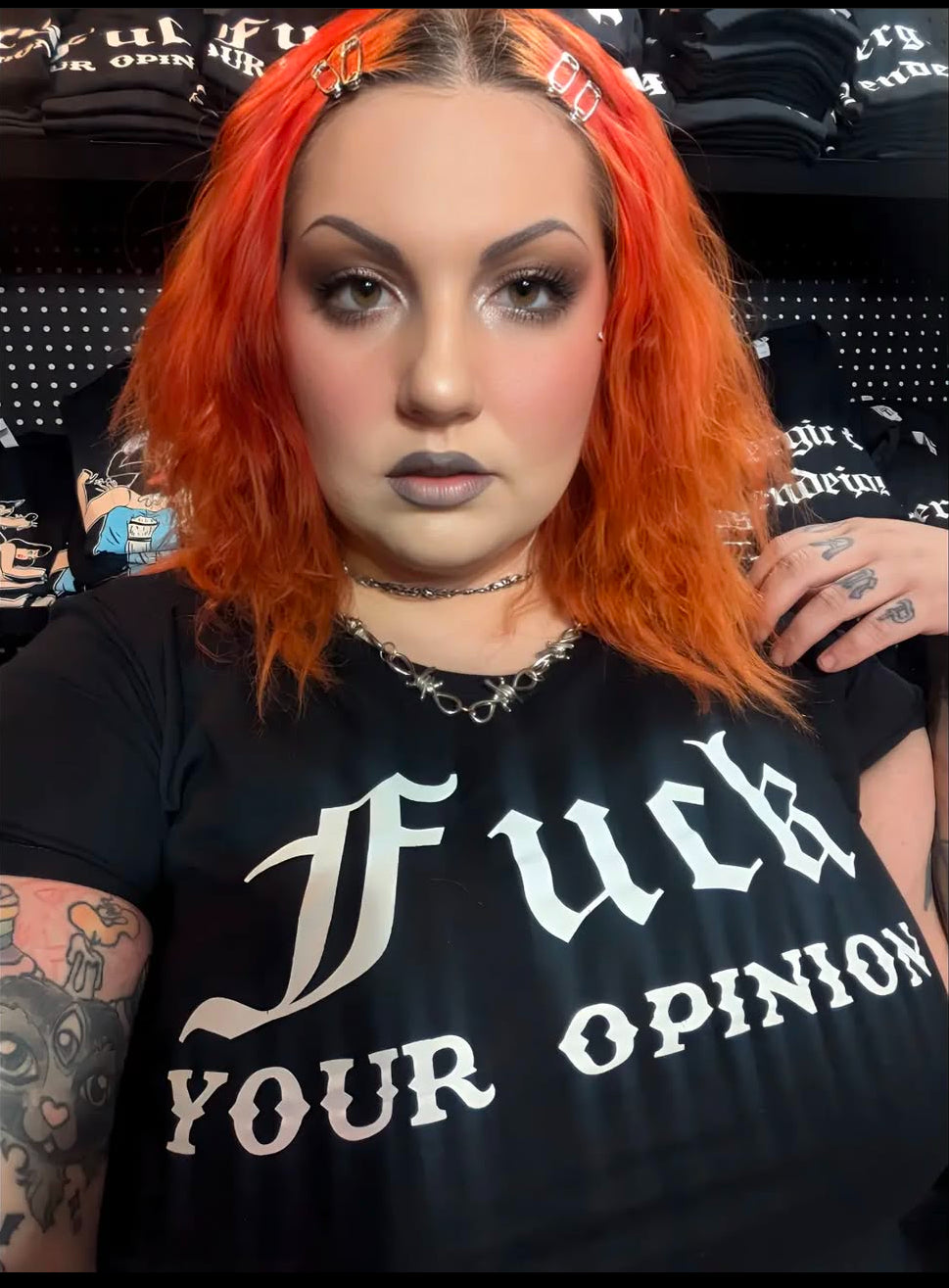 T-shirt F your opinion