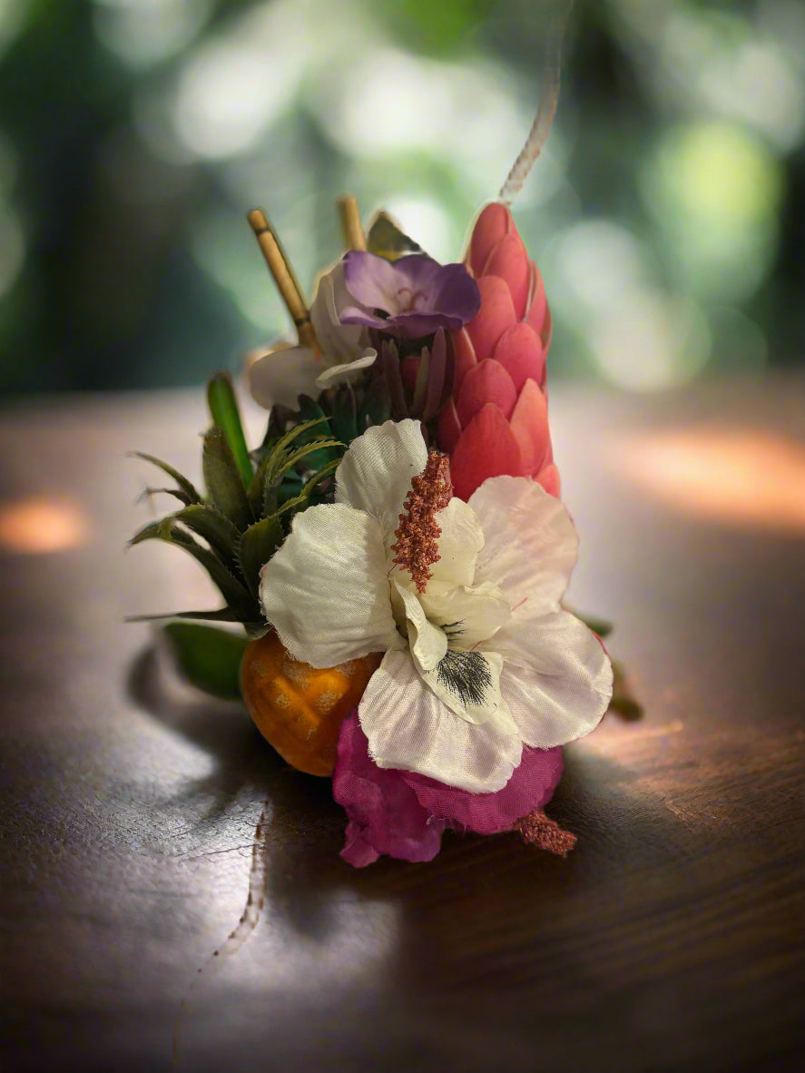 Tropical pinup hair flowers