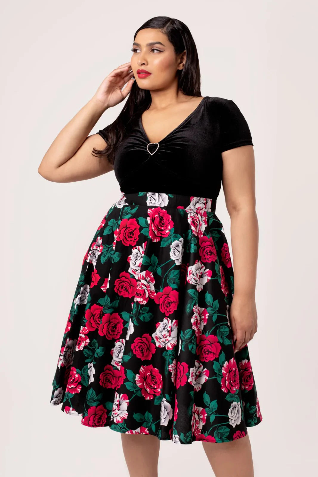 Paint me Roses Skirt