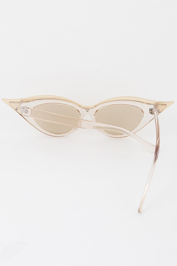 Gold Lined Cat Eye Sunnies
