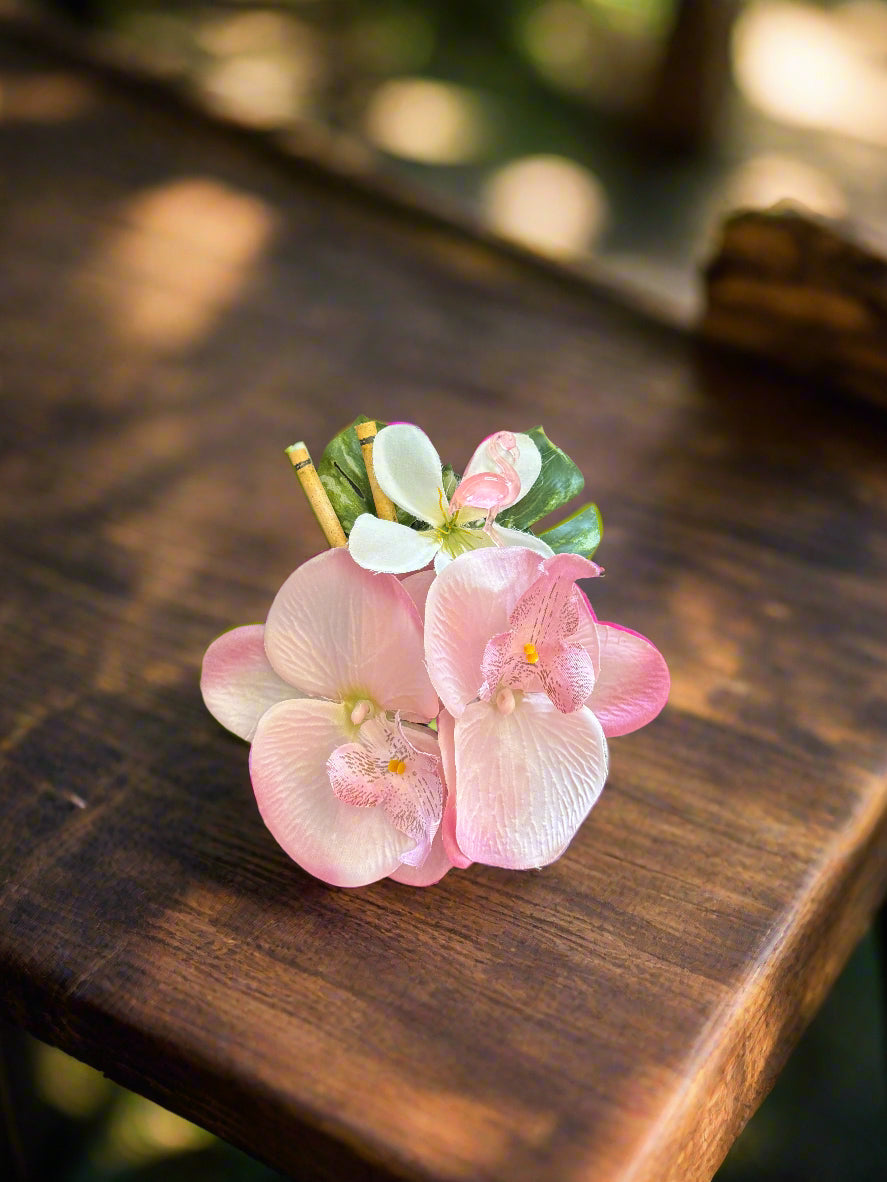 Tropical pinup hair flowers