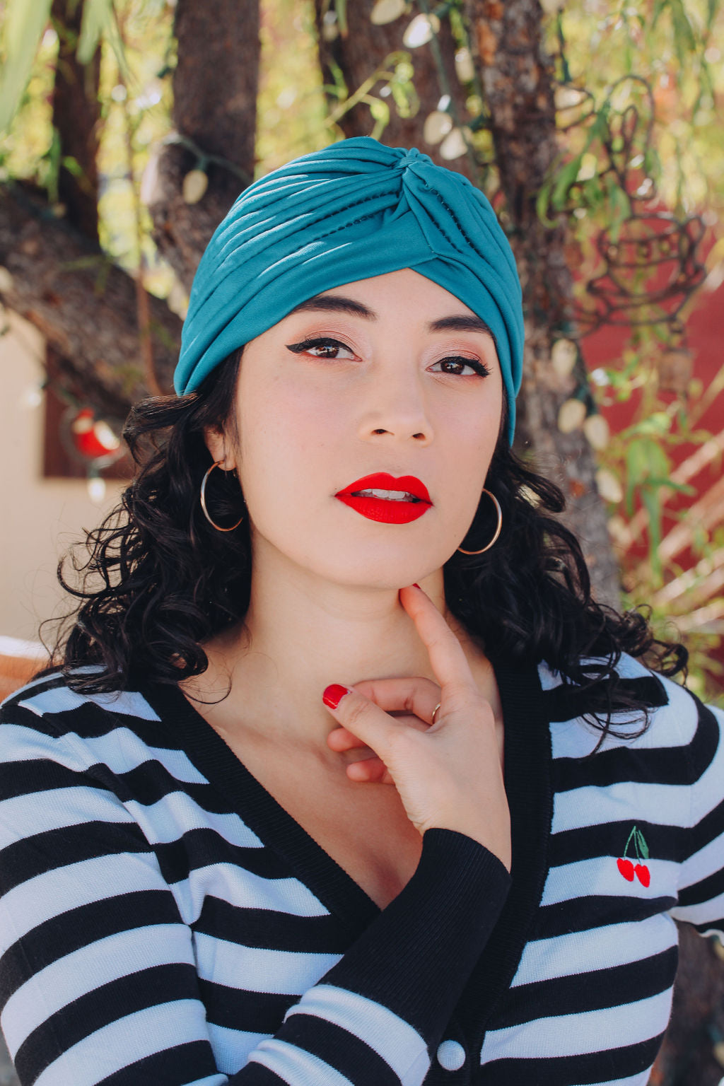 Pinup turban