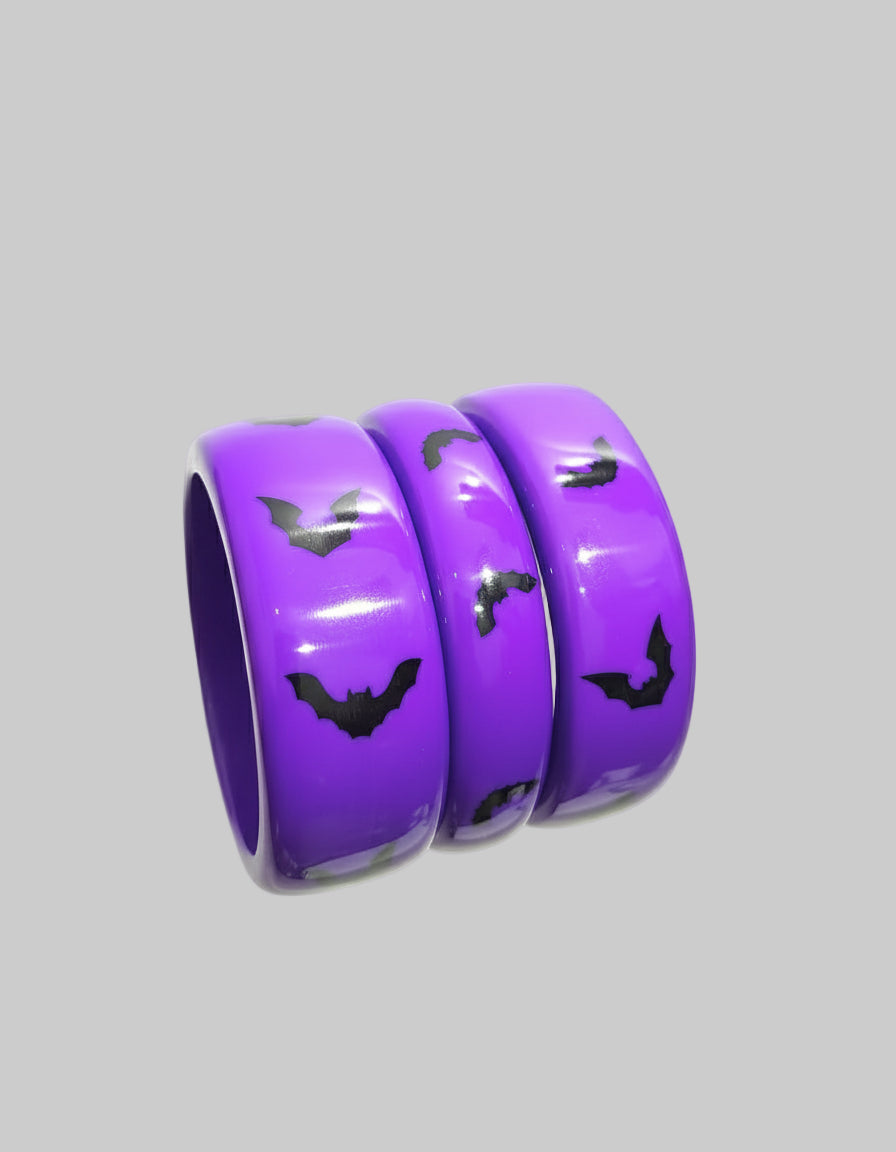 Purple Bat Bangles