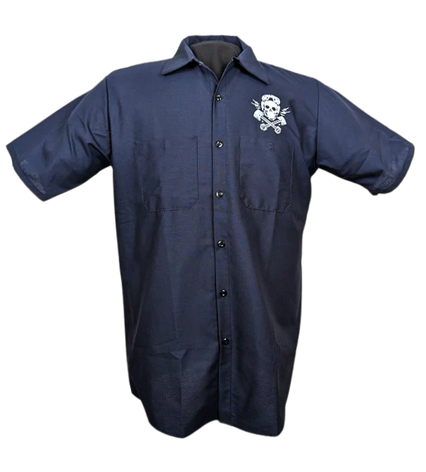 Built For Speed Workshirt in Navy
