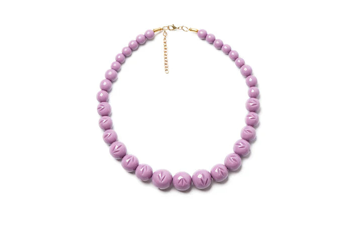 Carved Bead Necklace