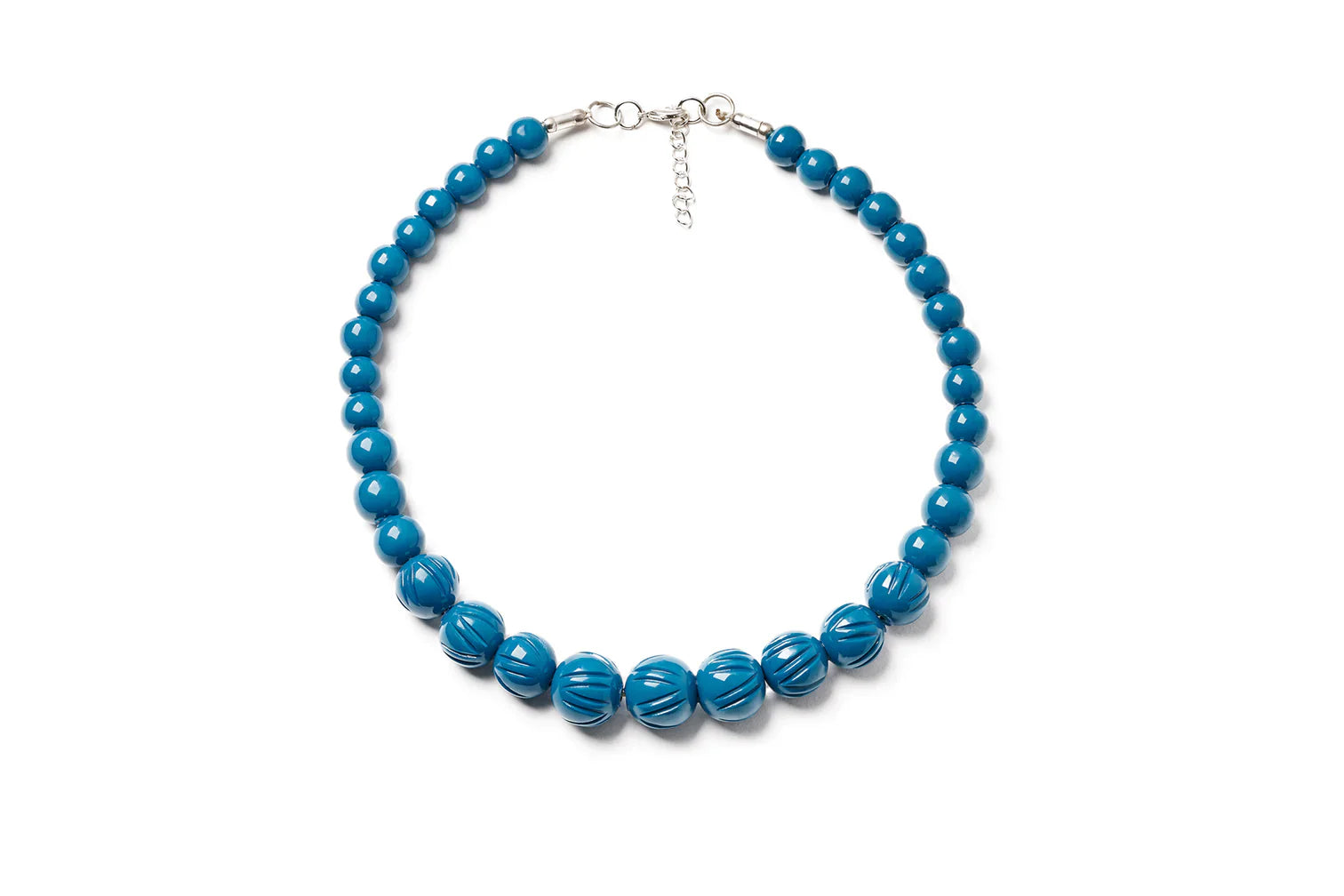 Carved Bead Necklace