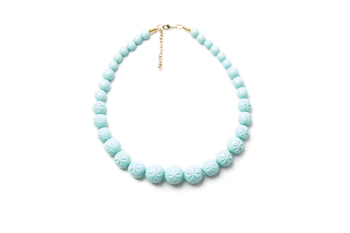 Carved Bead Necklace