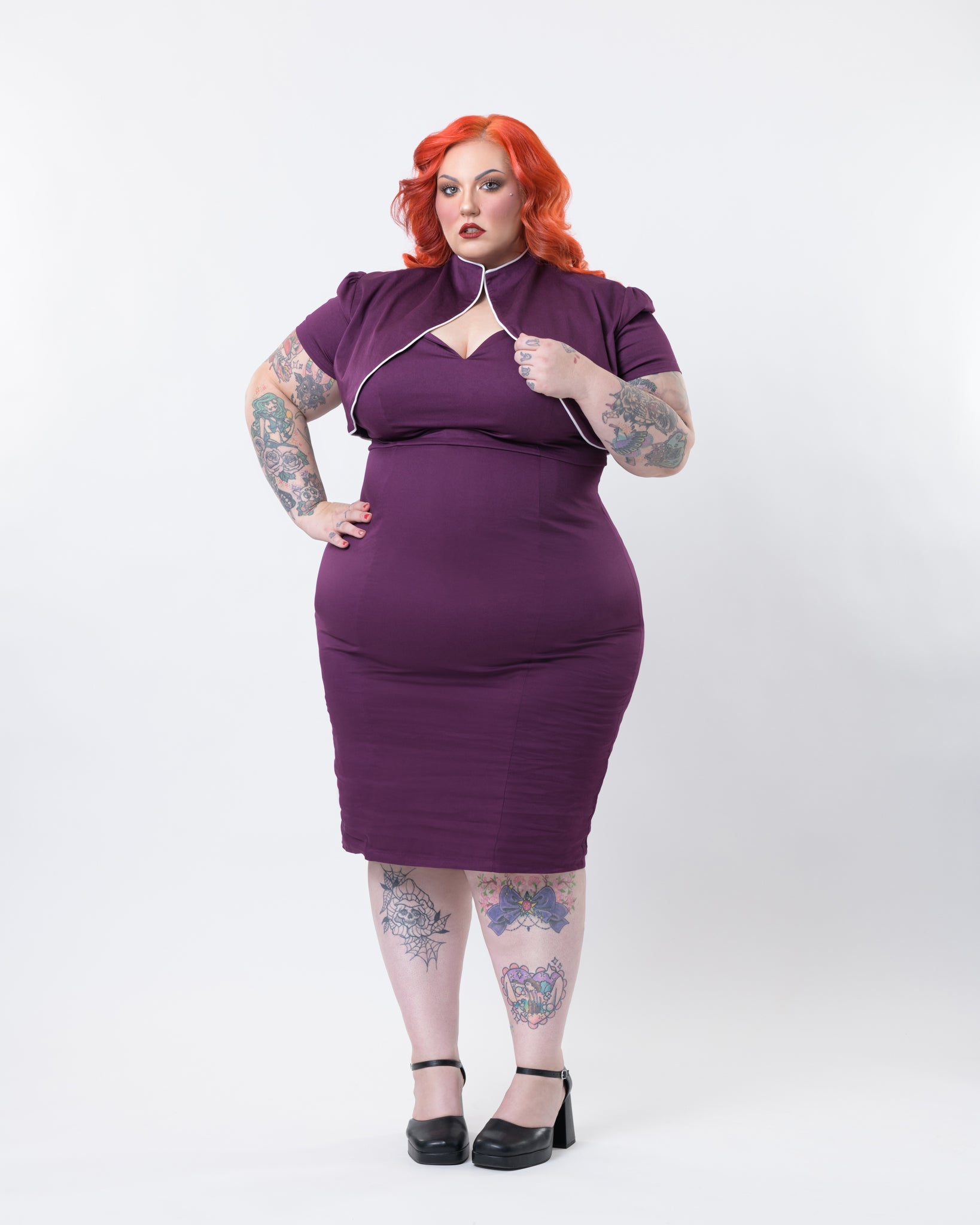 Evolet Pencil dress and matching Bolero