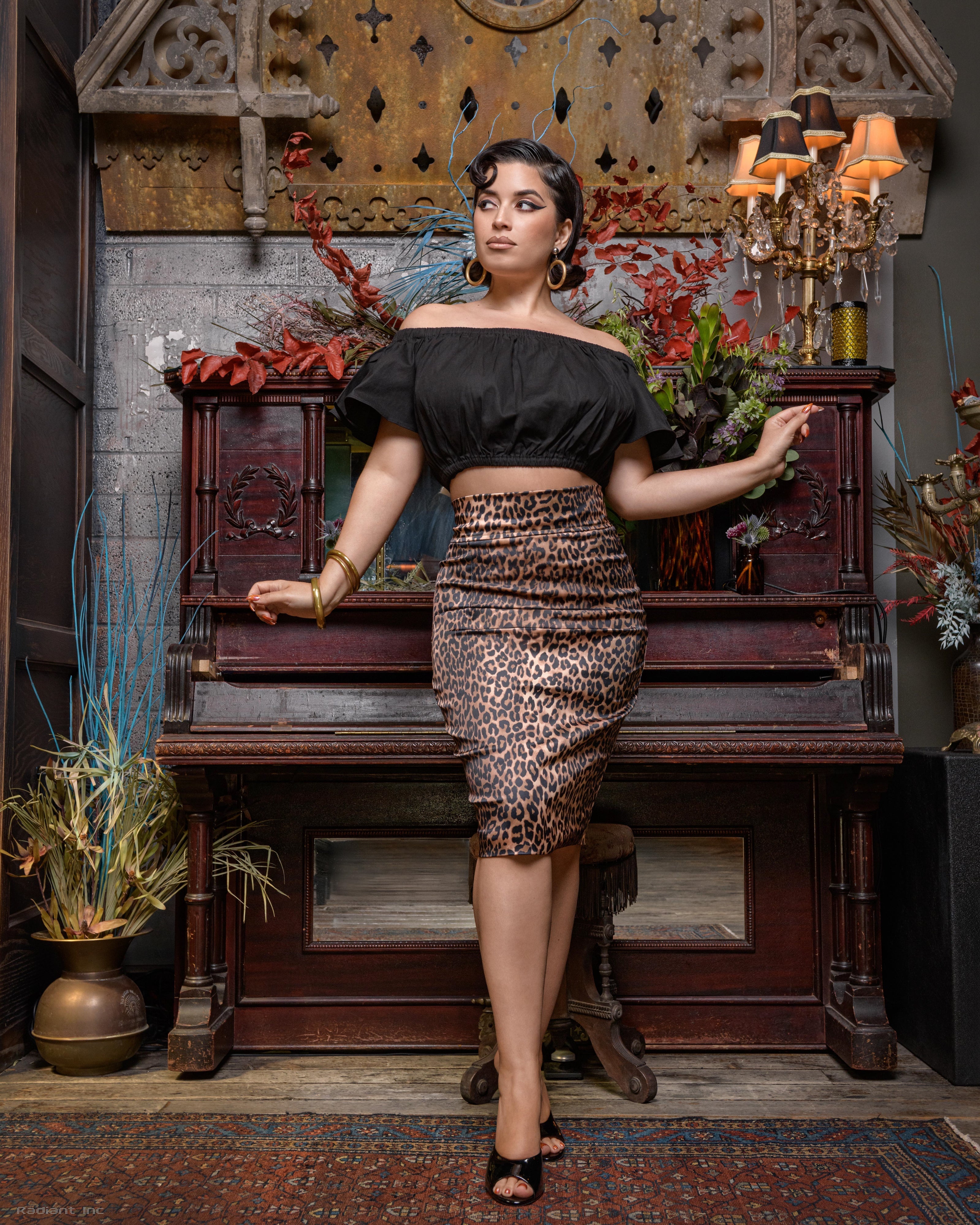 The Baddie pencil skirt