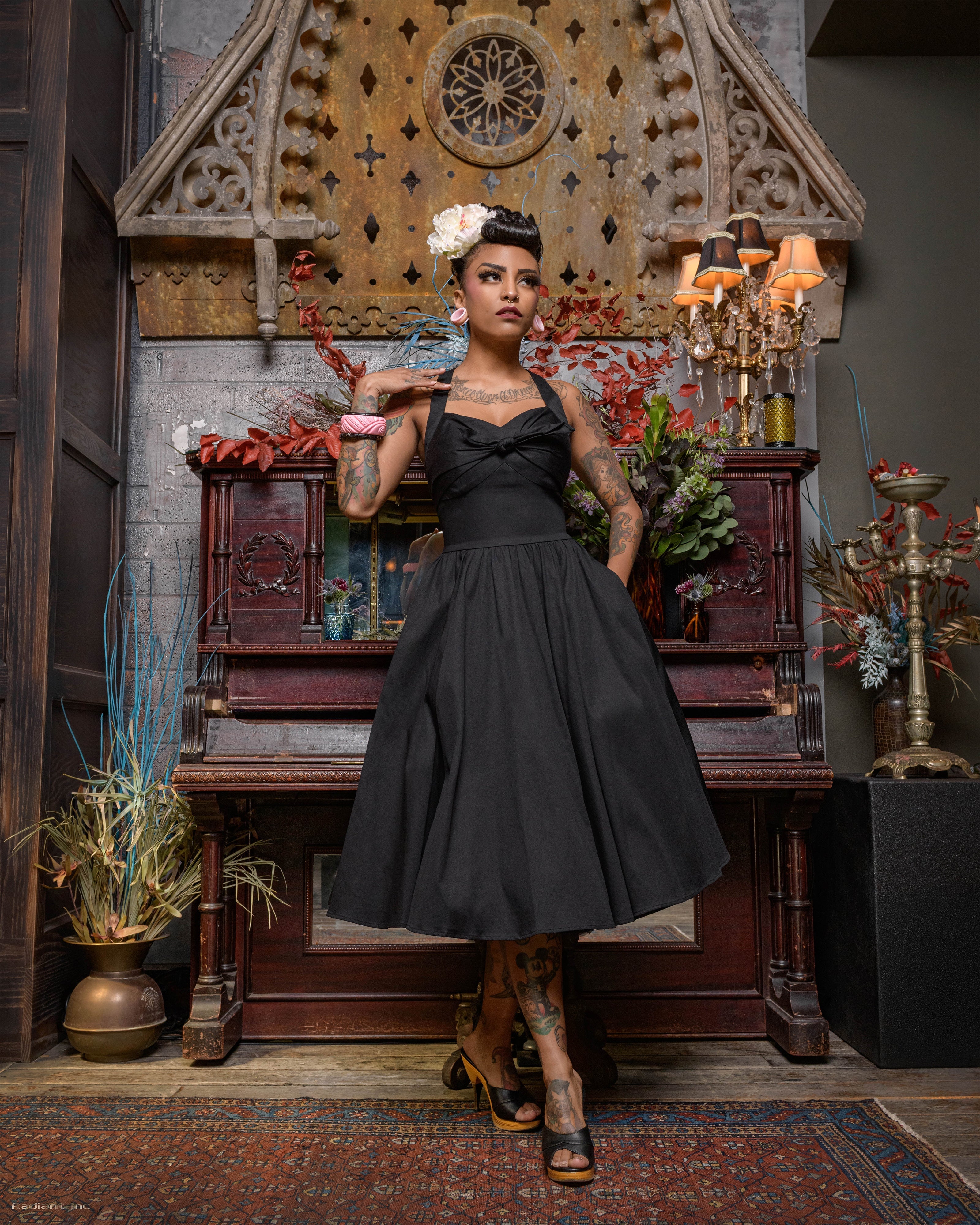 Tie the knot Swing dress